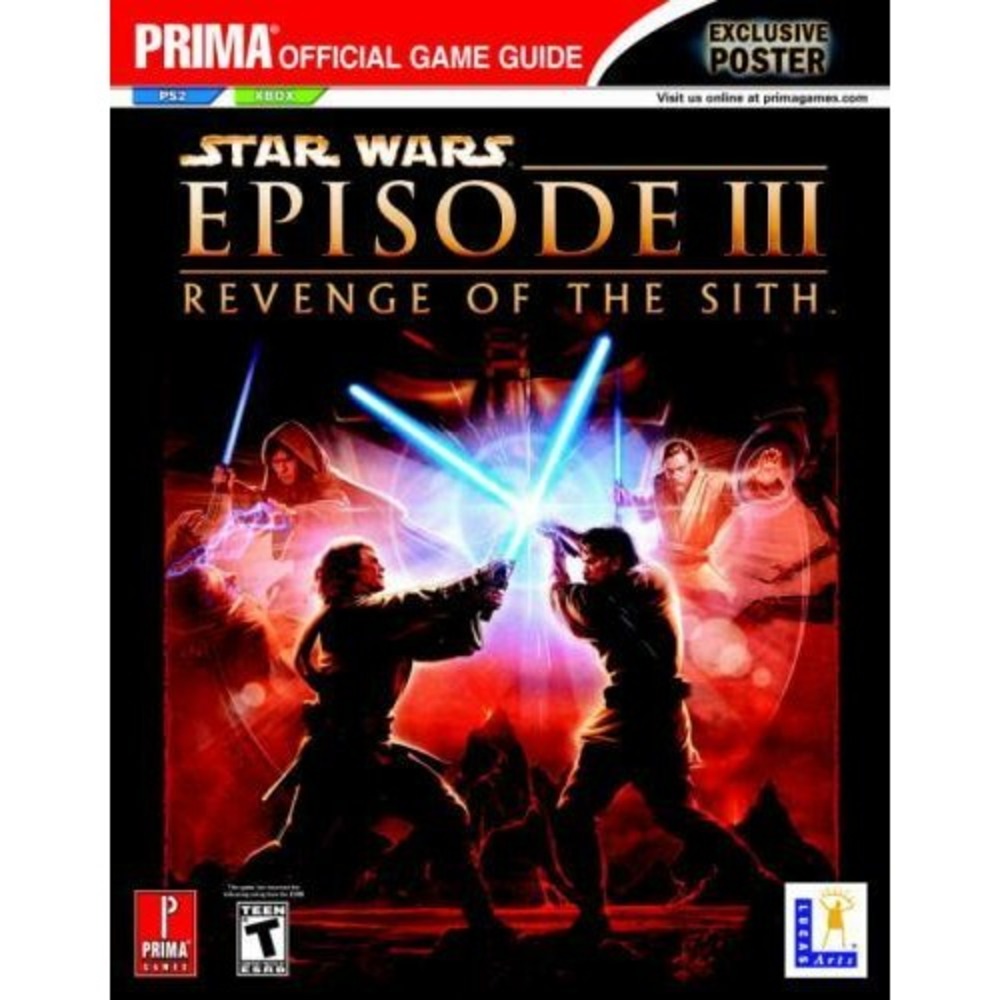 Star Wars: Episode III: Revenge of the Sith Prima Official Game Guide PS2 Xbox